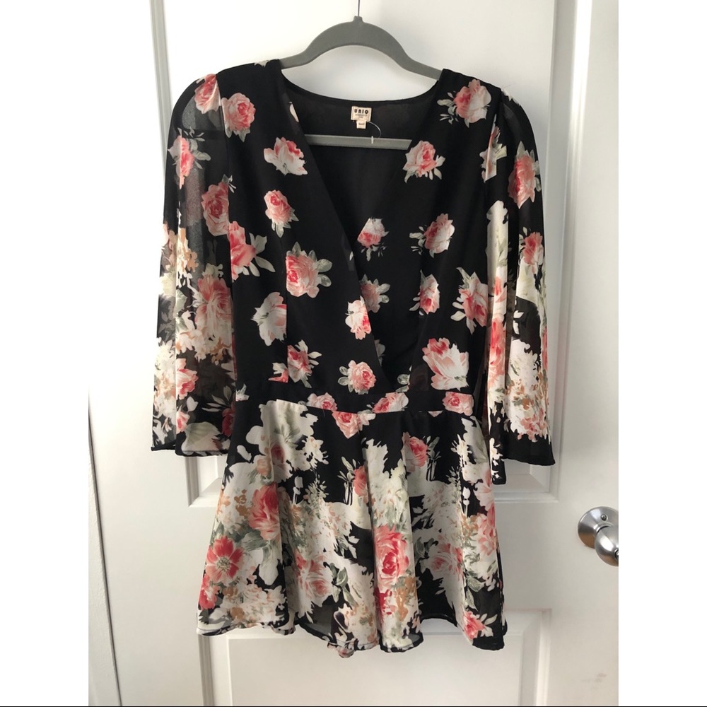 UNIQ Floral Print Romper